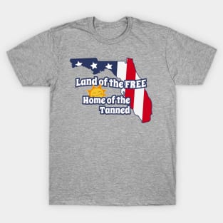 Funny Patriotic FLORIDA "Land of the Free" T-Shirt